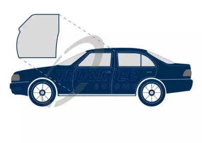TRUCKTEC AUTOMOTIVE 0253140 -  Уплотнение двери
